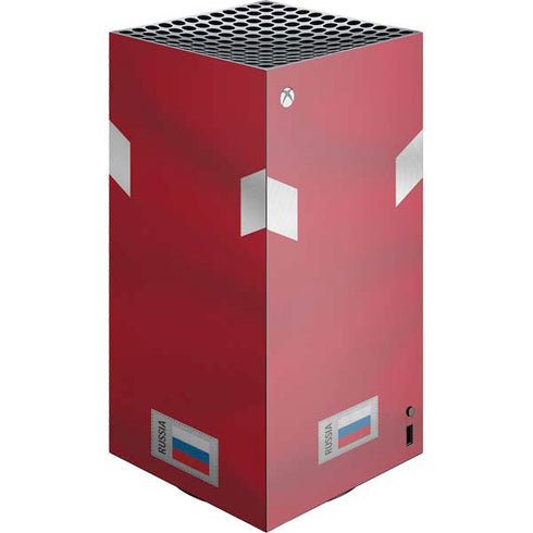 Russia Soccer Flag XBox Series X Digital Edition Console Skin